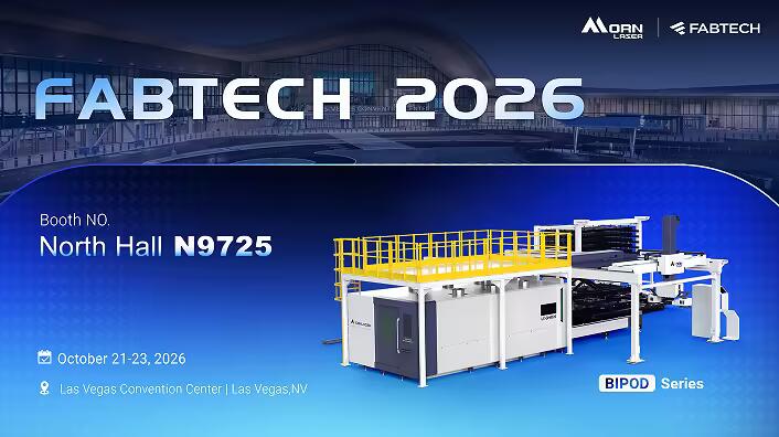 MORN causa sensación en FABTECH: las soluciones de corte láser de alta velocidad marcan la pauta en la feria 