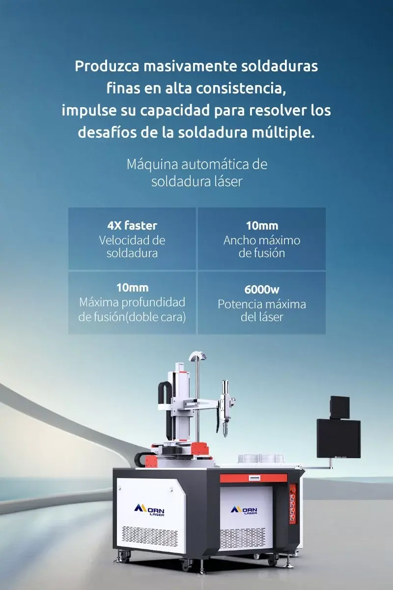 Máquina de Soldadura Láser Automática